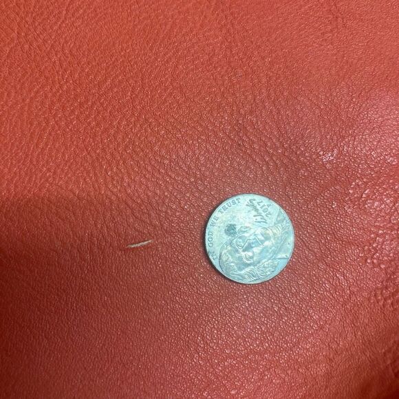 BIG BUDDHA Orange Tote 13X6X13 Bucket Style Woven Tassels - Picture 7 of 12